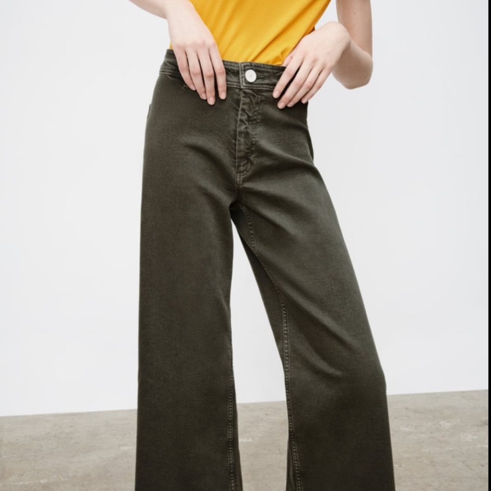 NWT Zara ZW the marine straight jeans - Picture 3 of 9
